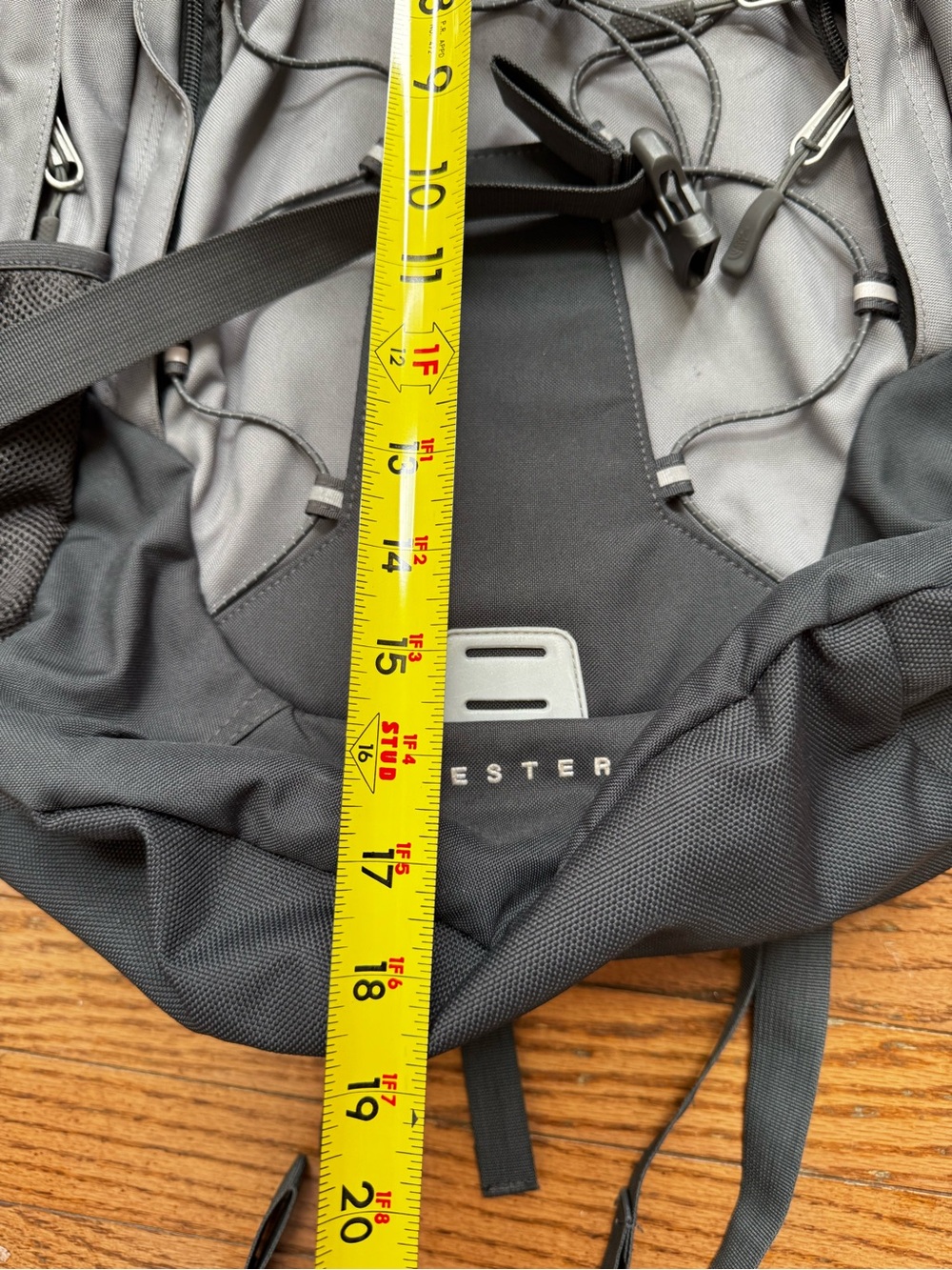 The North Face - Jester Backpack Gray & Black - Picture 3 of 4